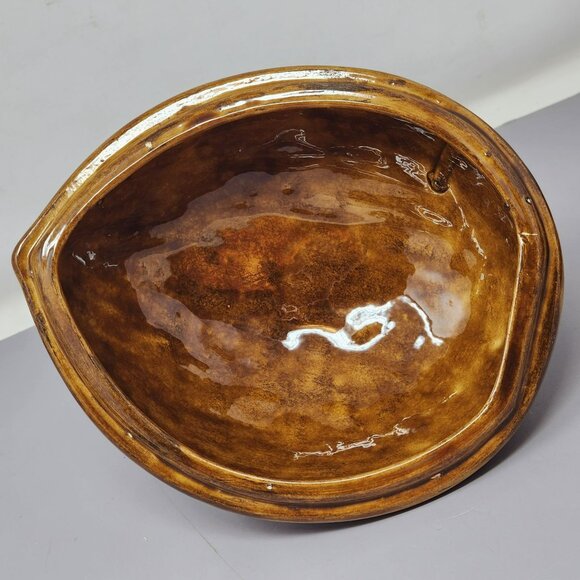 Vintage Handcrafted Holland Mold Squirrel‎ Nut Bowl With Lid - Picture 8 of 16